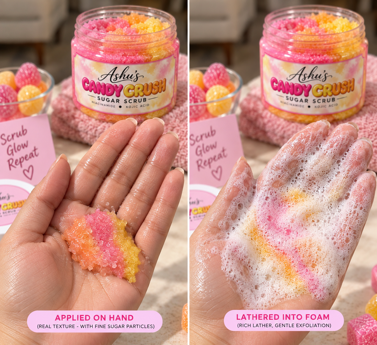 Candy Crush Foaming Sugar Scrub