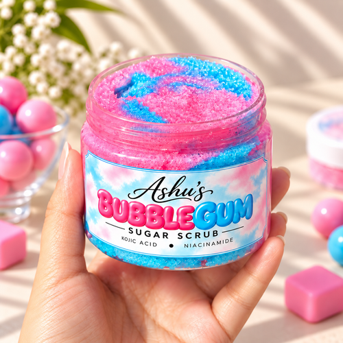 Bubblegum Foaming Sugar Scrub